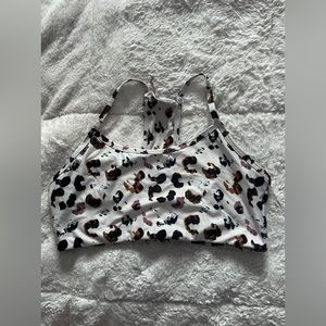 Animal Print Sports Bra